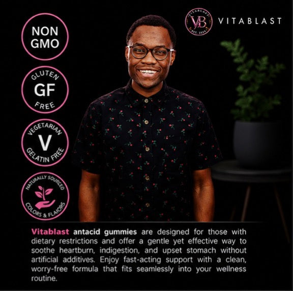 VitaBlast HeartBurn & Acid Relief Gummies